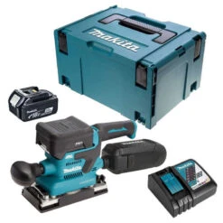 Ponceuse Vibrante 18V LXT 93x185 Mm (2x3,0 Ah) En MAKPAC - MAKITA DBO380RFJ