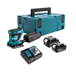 Ponceuse Vibrante 18V LXT 112x102 Mm (2x5,0 Ah) En Coffret MAKPAC - MAKITA DBO480RTJ