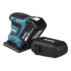 Ponceuse Vibrante 18V LXT 112x102 Mm (2x5,0 Ah) En Coffret MAKPAC - MAKITA DBO480RTJ -Meilleur Outillage Magasin ponceuse vibrante 18v makita dbo480rtj 3