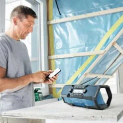 Radio De Chantier Sans Fil GPB 18V-2 C PROFESSIONNAL - BOSCH 06014A3000 -Meilleur Outillage Magasin radio de chantier sans fil gpb 18v 2 c professionnal bosch 06014a3000 2