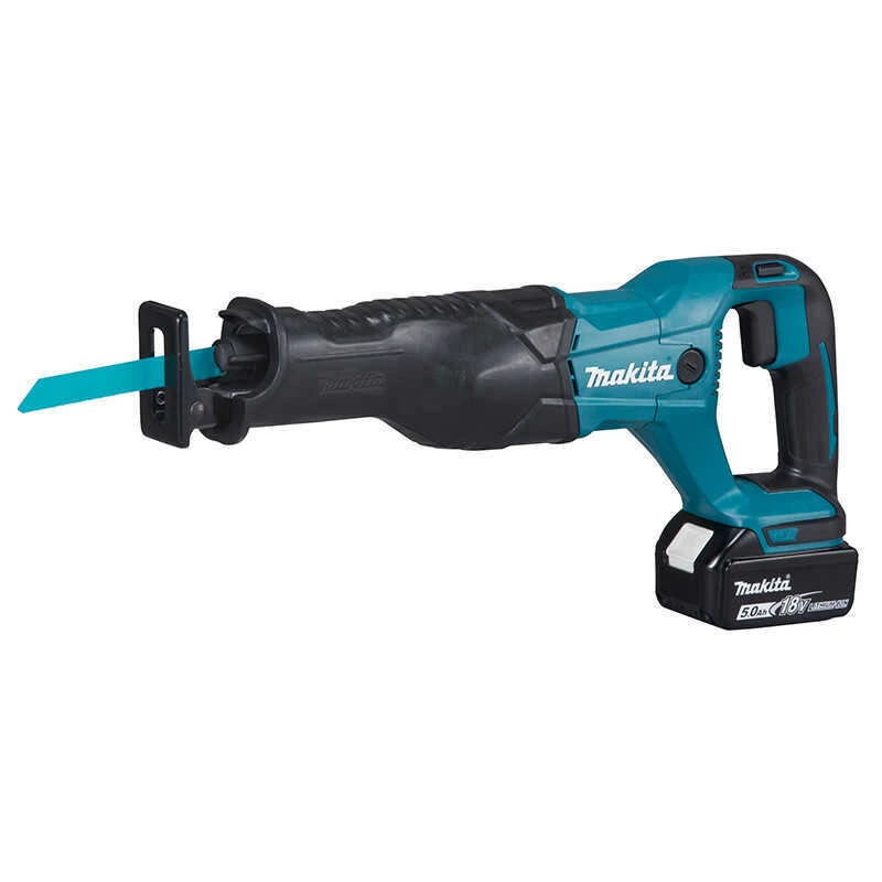 Scie Sabre Sans Fil 18V LXT (2x5,0 Ah) Dans Coffret - MAKITA DJR186RTE 2 Scie Sabre Sans Fil 18V LXT (2x5,0 Ah) Dans Coffret - MAKITA DJR186RTE – Image 2