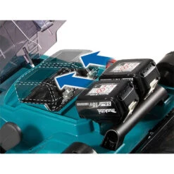 Tondeuse 36V LXT (2x5,0 Ah) 43 Cm Avec DC18SH - MAKITA DLM432CT2 -Meilleur Outillage Magasin tondeuse makita dlm432ct2 2
