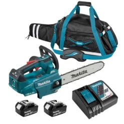 Tronçonneuse D'élagage 36V LXT Guide De 30 Cm (2x5,0 Ah) Chargeur Simple Et Sacoche - MAKITA DUC306RT2BX