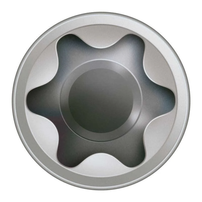 Vis Pour Terrasse à Tête Cylindrique Filetage De Fixation T-STAR Plus T25 Inox A2 (360 Pcs) SPAX 2 Vis Pour Terrasse à Tête Cylindrique Filetage De Fixation T-STAR Plus T25 Inox A2 (360 Pcs) SPAX – Image 2