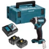 Visseuse à Chocs 18V LXT 175Nm (2x5,0 Ah) En MAKPAC - MAKITA DTD154RTJ